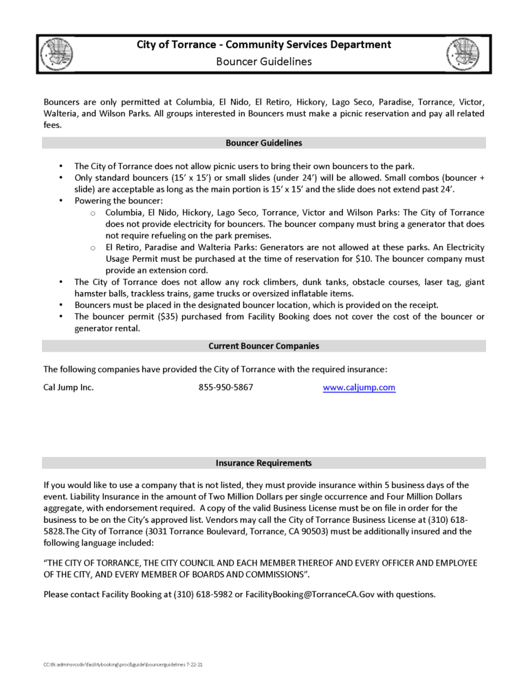 Bounce House Rental Torrance, CA Cal Jump